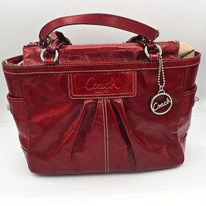 Coach Red Shoulder Bag